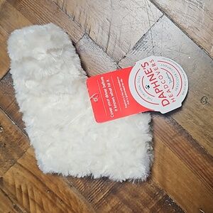 Cream Furry Golf Club Cover